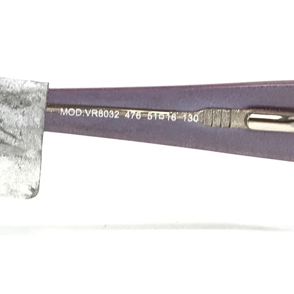 Versus by Versace Eyeglasses Frames MOD.VR8032 476 Clear Purple Oval 51-16-130